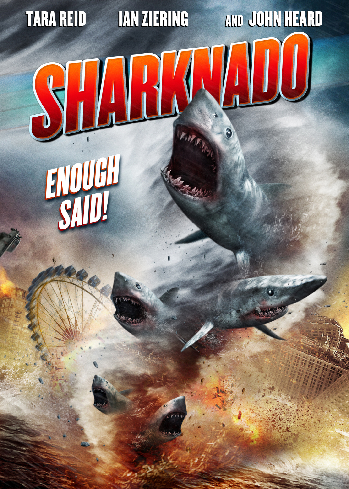 Download Sharknado (2013) BluRay Dual Audio Hindi Extended 1080p | 720p | 480p [300MB] download