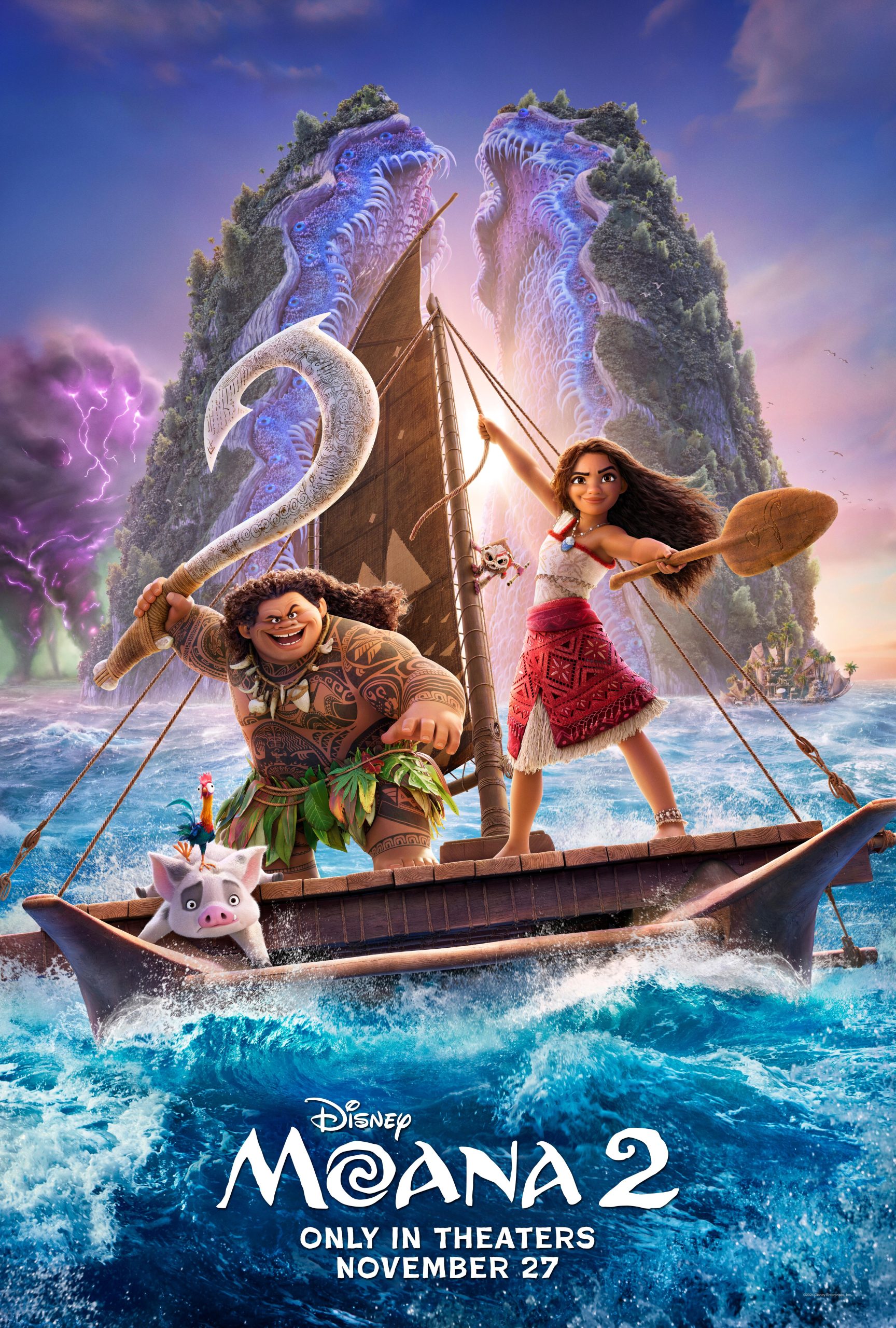 Download Moana 2 (2024) HDCAM TELESYNC Dual Audio Hindi 1080p | 720p | 480p [300MB] download