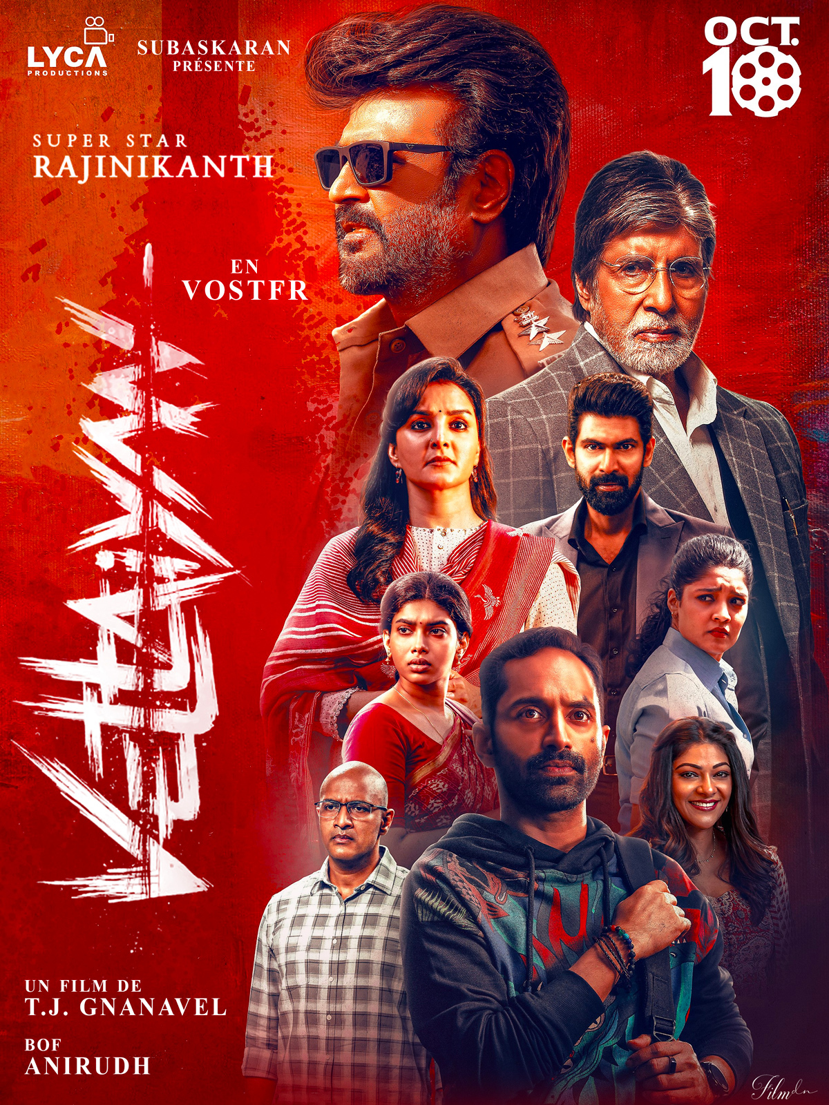 Download Vettaiyan (2024) WEB-DL Hindi ORG 5.1 AMZN 1080p | 720p | 480p [600MB] download